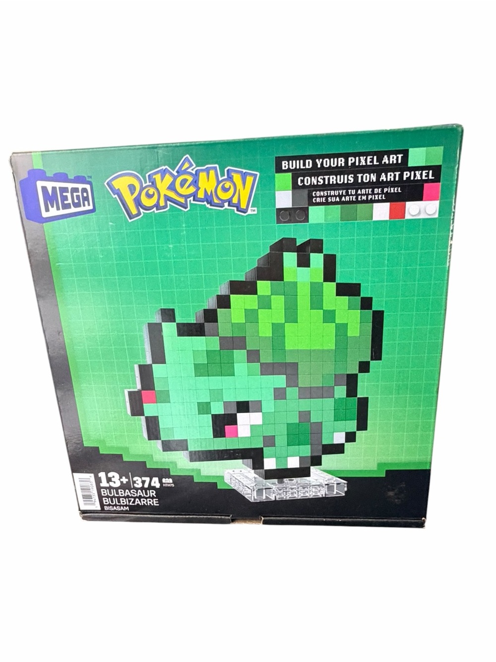 Pokemon Pixel Bulbasaur Figure - Picture 3 of 4